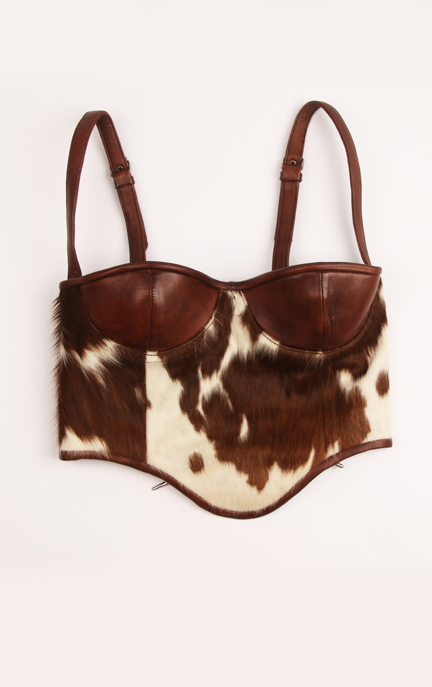 Moo B*tch Cowhide Bralette